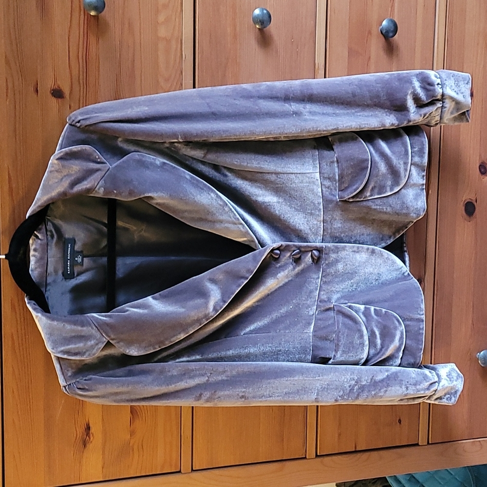 Rayon and silk holiday jacket. Size 8